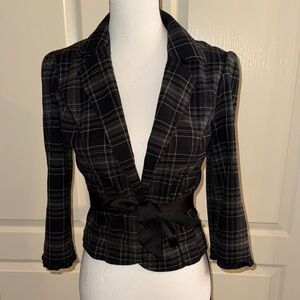 JUNIORS - CANDIE’S  Black Tie Jacket - Size Large